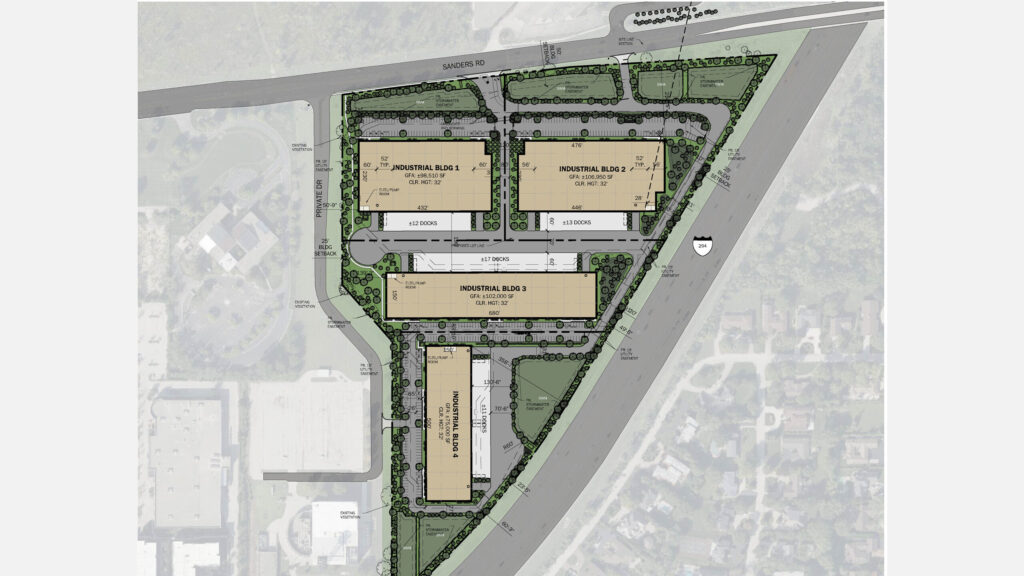 Sanders Site Plan for Carousel